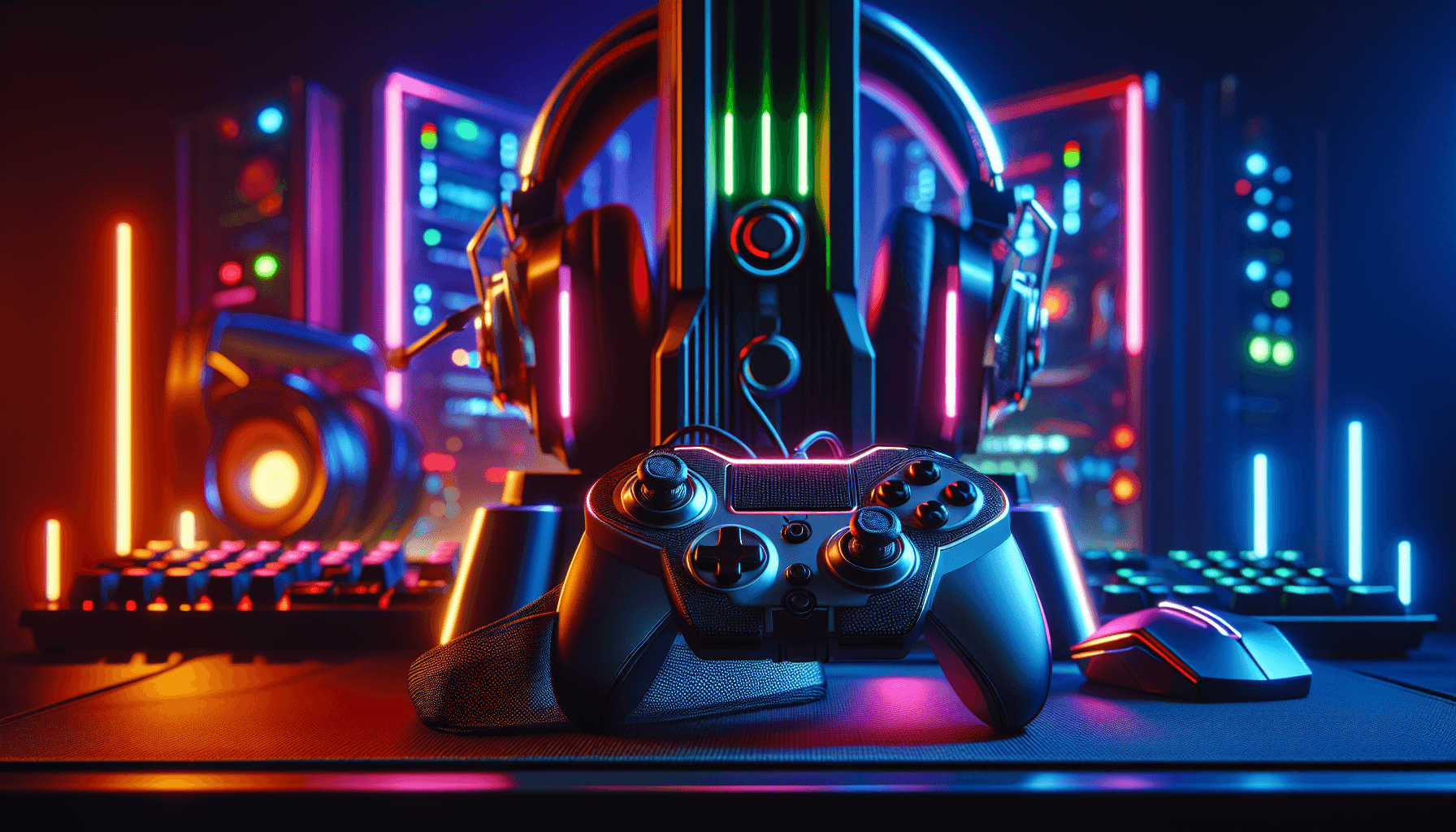 Gaming Gear Close-up