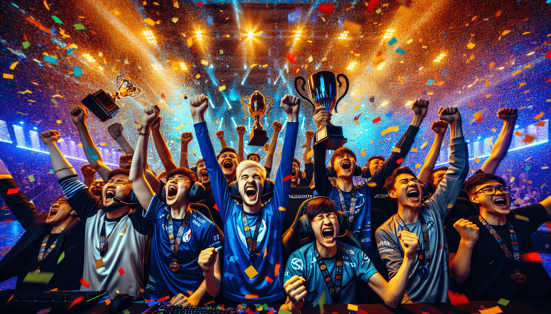 Celebrating Victory in Esports